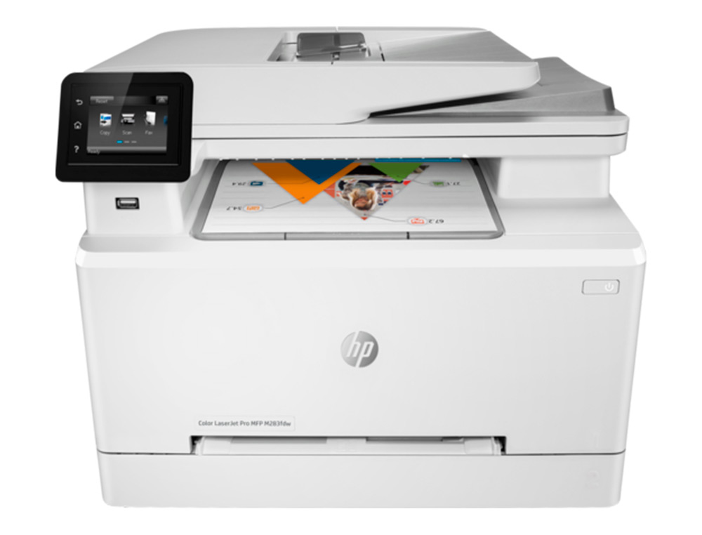 IMPRIMANTE MULTIFONCTION HP COULEUR LASERJET PRO MFP      M283FDW DUPLEX WIFI 21 PPM 2  BANDEJAS 250 HOJAS SCANNER