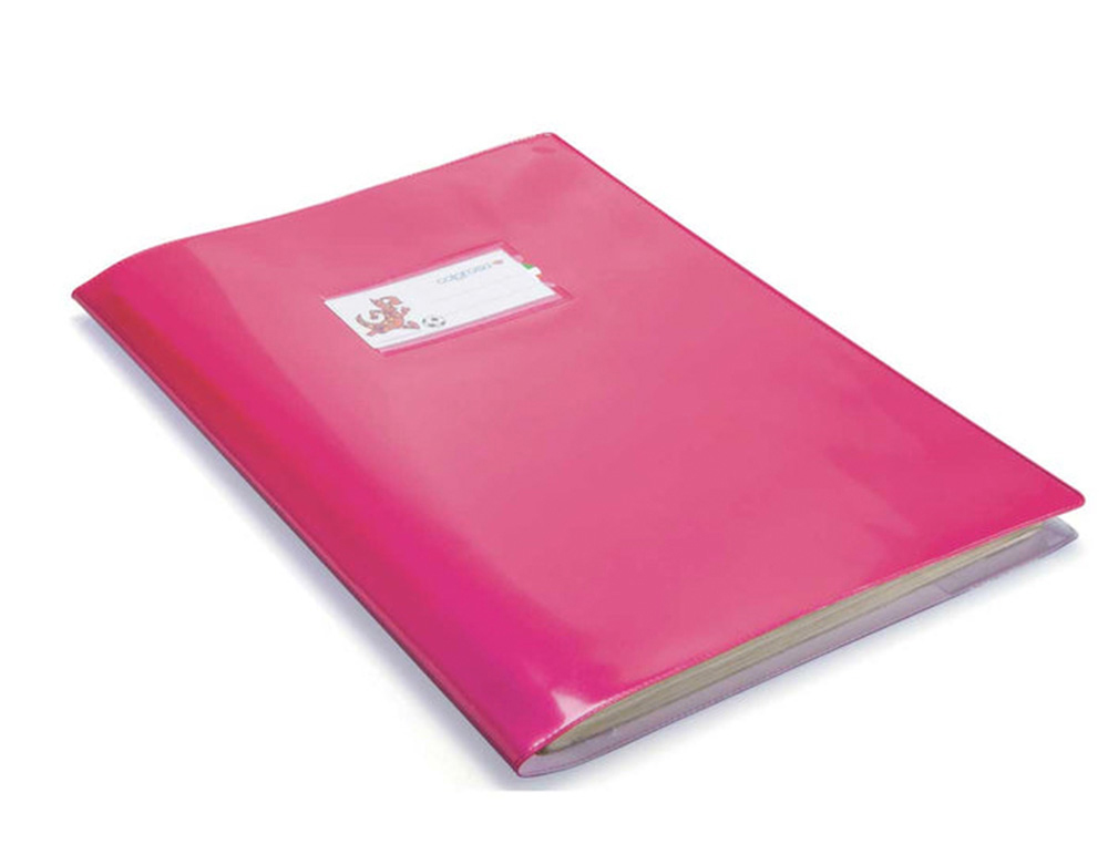 PROTEGE-CAHIER RIPLAST COLOROSA  PVC 300MIC CM.      21X30 FUCHSIA