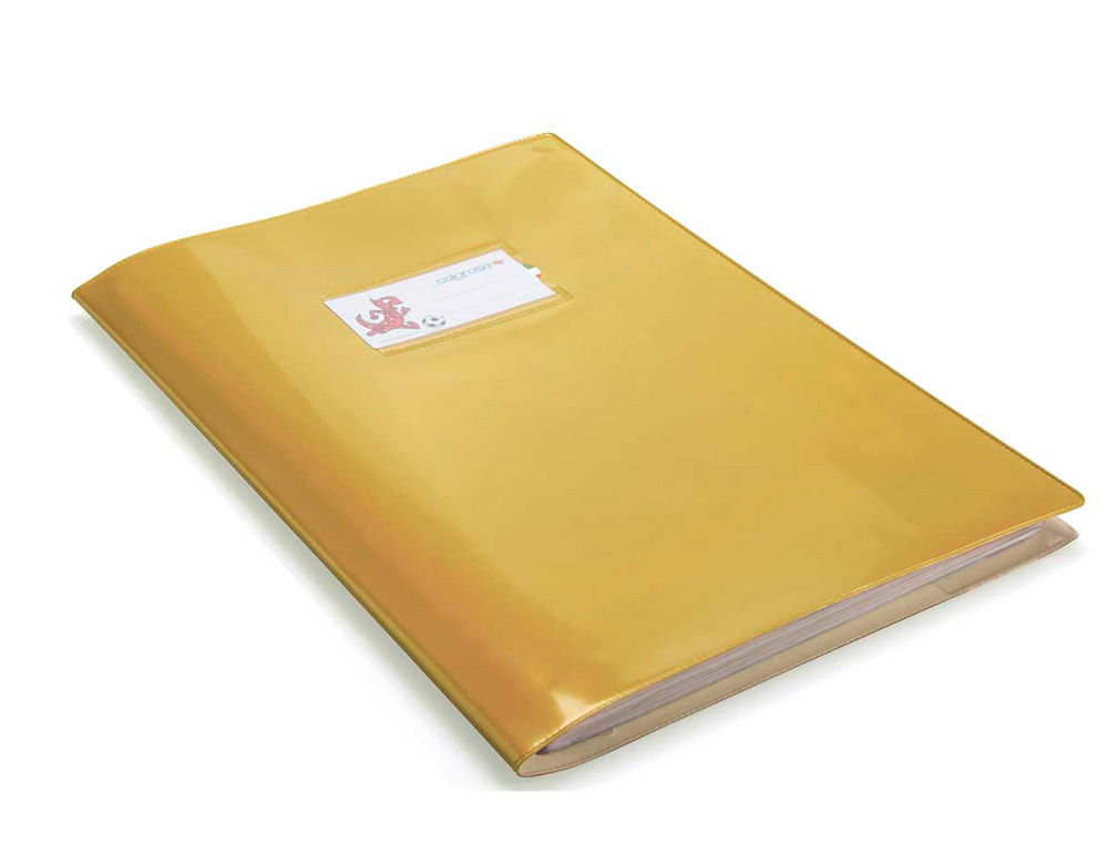 PROTEGE-CAHIER RIPLAST COLOROSA  PVC 300MIC CM.      21X30 OR