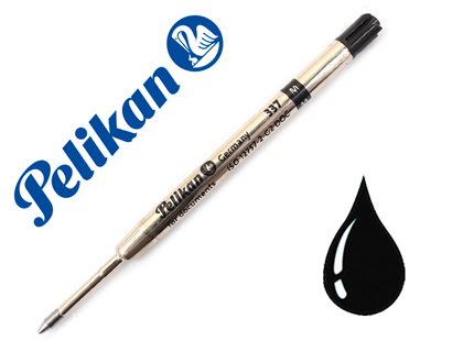 RECHARGE PELIKAN STYLO-BILLE MTAL LARGEUR MOYENNE COLORIS NOIR