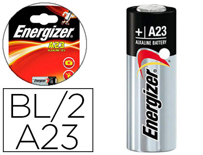 PILE ENERGIZER MINIATURE APPAREILS LECTRONIQUES I.C.E. A23 12V BLISTER 2U