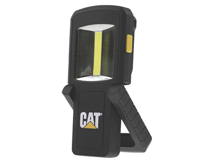 LAMPE DE POCHE CAT LIGHTS AIMANTE ANSE INCLINABLE FAISCEAU PROJECTEUR 165 LUMENS LAMPE FRONTALE 50 LUMENS PILES