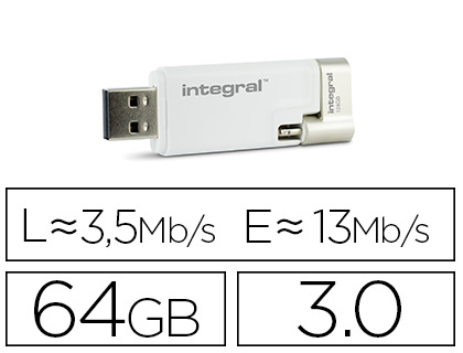 CLE USB INTEGRAL 3.0 ISHUTTLE 64GB